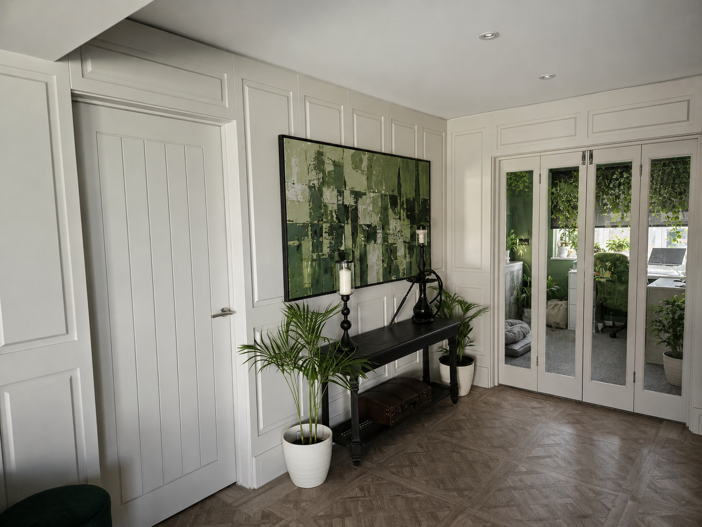 Made-to-measure MDF wall panelling handcrafted in the UK
